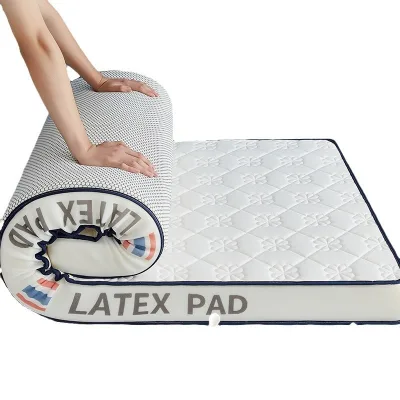 Queen Size Latex Topper Mattress Set Foam Quilt for Home Dormitory Single Bed Mattress Pads & Toppers for Students