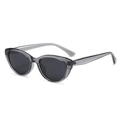 Trendy Small Frame Personalized Hip-Hop Style Retro Polarized Sunglasses for Unisex Dance Party Cat-Eye Design Shades Sunglasses