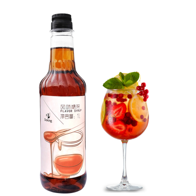 Doking Flavored Syrup Vanilla Syrup for Drinking Coffee Sparkling Water