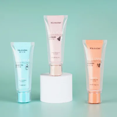 30ml 60ml 60g 30ml Eco-friendly  Empty Hand Cream  Skincare Lotion Cream Container Packaging 2 in 1 Dual Chamber Tube Packaging
