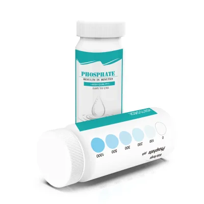 Manual Hydrogen Peroxide Water Test Strips Plastic Material