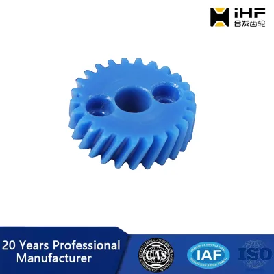 Manufacturer Custom Low Noise Plastic Gear High Precision Electric Equipment Helical Plastic Gear
