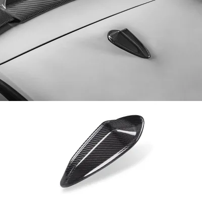High Quality Fits for BMW X5 G05 LCI Prepreg Carbon Fiber Antenna Trim Overlays Modification Parts 2023+