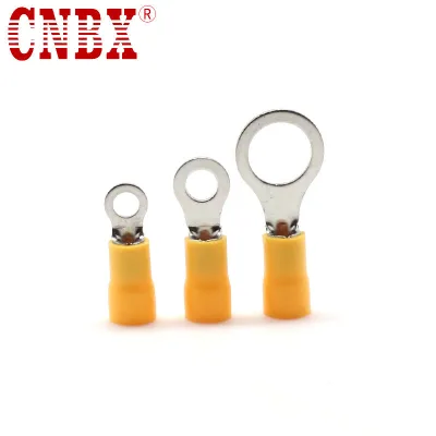 CNBX Wholesale Tin Plated Plastic Automotive Crimp Terminal Spade Lugs Cable Terminals 1.5mm 2.5mm 4mm 6mm