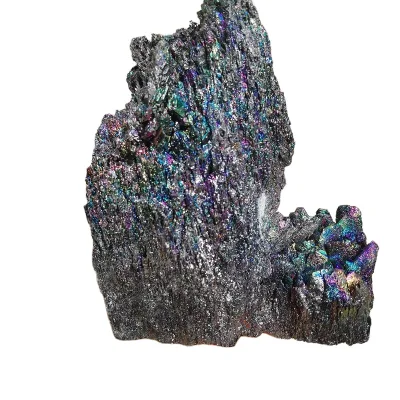 Wholesale Rainbow Iridescent Astralite Moissanite Gemstone Clusters Crystal Mineral Specimen