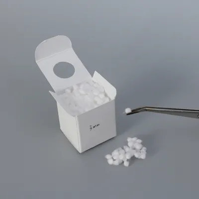 Best Selling Good Health 100% Pure Cotton Absorbent Disposable Medical Wool Pad Dental Cotton Roll Dental Cotton Pellets