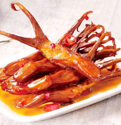 Chinese Factory 5kg Bulk Wholesale Vacuum Packed Duck Tongue Snack