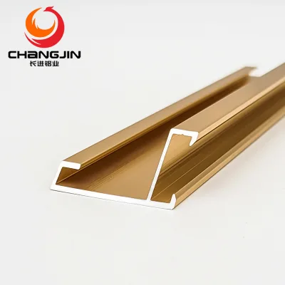 Photo Framing Wall Mounted Aluminum Profile Picture Mirror Framein Rose Gold Silver Black Customized