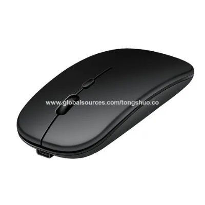 600mAH Rechargeable Thin Lightweight Mouse Wireless Bluetooth Dual Mode Charging Mouse For Laptop