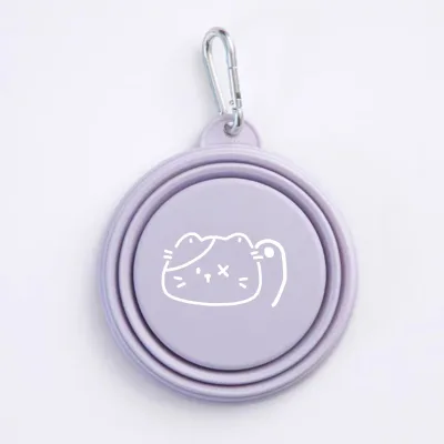 Collapsible Dog Bowls Portable Feeding Foldable Silicone Water Bowl for Dogs Cats Pet
