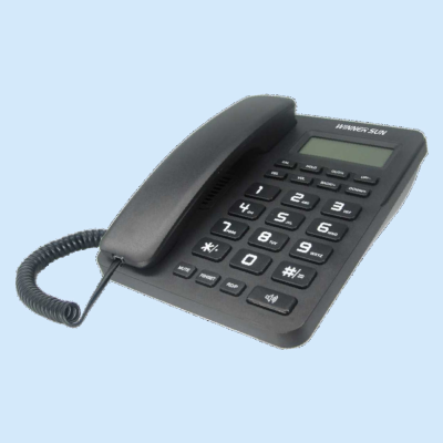 Free Customized 32 Groups 16 Digits Incoimg Calls Memories(Dynamic Memory) Trim Line Caller ID Phone