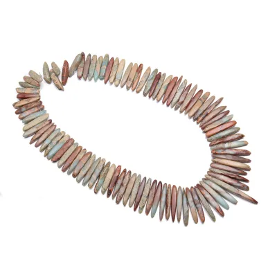 5*30MM Long Irregular Needle Multicolor Emperor Stone Accessory for DIY Jewelry Making