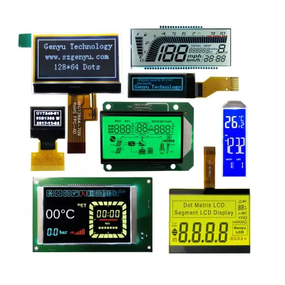 LCD Oxygen Generator 2.4 Inch Customizable Screen Display Low Power Consumption Small Size Black White VA Broken Code Huaxin