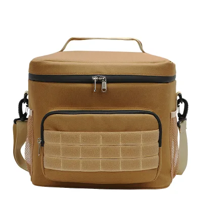 Soft 600D Insulated Outdoor Lunch Cooler Bag Large Leakproof Waterproof Bag