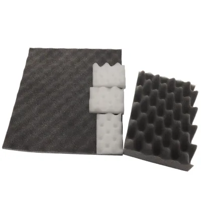 Hot Selling Direct Marketing Wave Sponge Egg Sponge Soundproofing Foam Acoustic Panels for KTV Hotel Audio Sound Absorption
