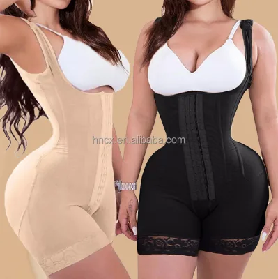 Compression Clothing Liposuction Whole-body Surgery Moldeadora Shapewear Postoperative Stage 2 Surgery Para Mujer Fajas Colombia