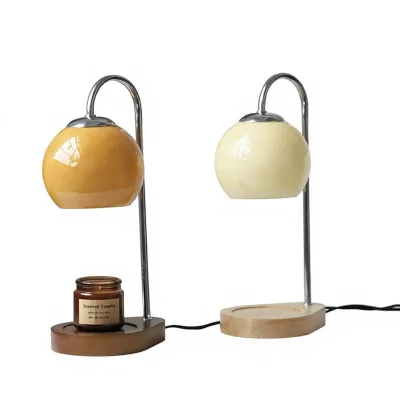 For Cross-border AliExpress Modern Minimalist Bedroom Study Smokeless Atmosphere Candle Lamp Dimmable Timer 36V Model MZ-005