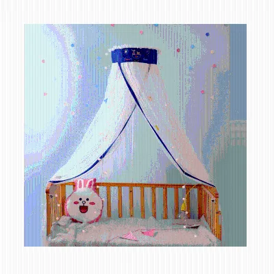 2020 New Folding Boys and Girls Mosquito Net Pink Blue Green Bed Canopy
