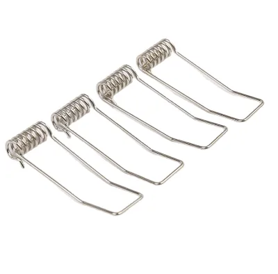 Custom Lighting Accessories LED Ceiling Stamping Metal Steel Retaining Spring Clip Downlight Torsion Spring for Lamp Holder