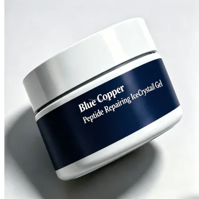 Copper Peptide GHK-Cu Cream with Gold Stamping Logo for Women All Skin Types OBM Home Use