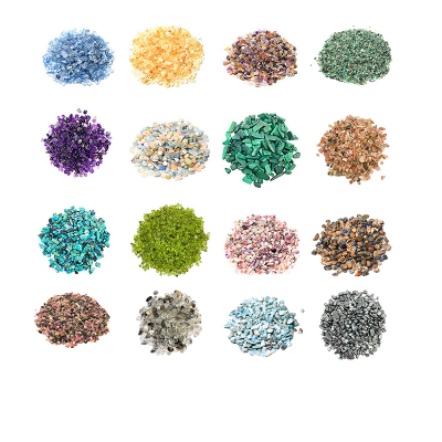 Hot Sales 100G High Quality Natural Larimar Chips Healing Tumble Stone Gemstones Sugilite Gravels for Jewelry Making