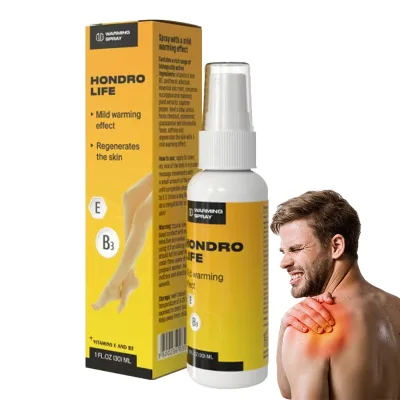 TikTok Hot Item External Massage Care Warming Effect Ease Limb Fatigue Comfort Joints Muscle and Back Pain Spray
