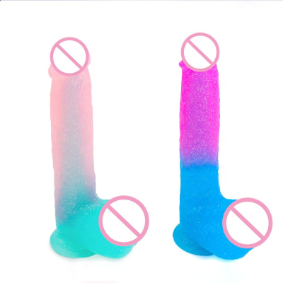 Strong Suction Cup Realistic Dildo Silicone Rubber Artificial Penis Sex Toys Vaginal Masturbation Male Dildo for Women