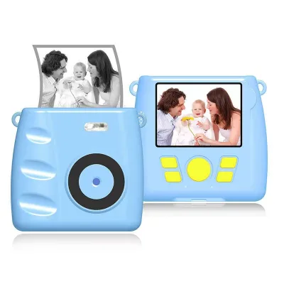 Mini Portable Thermal Printing Kids Camera Fast Instant Photo Fashionable Mini Gift with CMOS Imaging Sensor