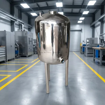 Factory Direct Sanitary Stainless Steel Receiving Tank Savings Tank Brewing Boiler for Beverage & Wine Production