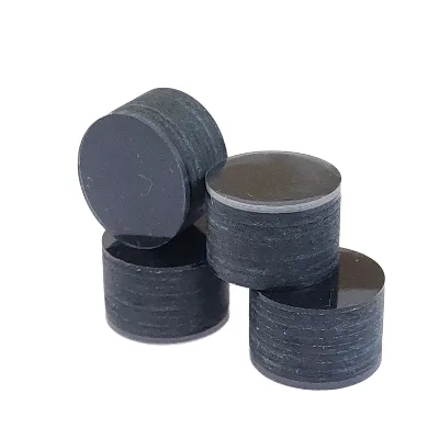 Factory Wholesale Customizable 14mm 10 Layers Pigskin Cue Tips Clear Cushion S/M/H Pool Snooker Billiard Replacement