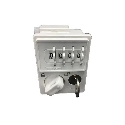Resettable 4 Digit Password Retrieval Mechanical Electronic Digital Locker Lock for Schools and Sports Club Security Hardware