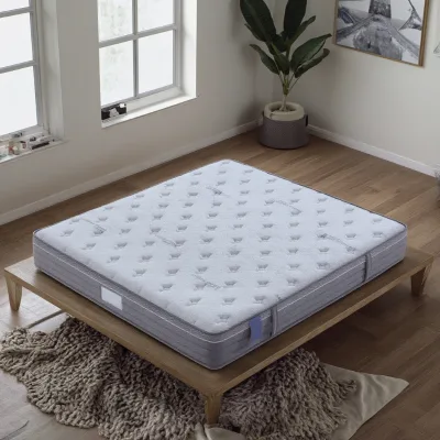 Latex Mattress Natural the World's Hot Nano Technology Constant Temperature Deep Sleep Independent Spring Fabric Modern 25CM