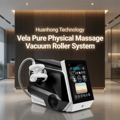 Salon Grade Vacuum Roller Therapy Machine With Special Shaping Clothes for Orange Peel Cellulite Fat Reduction and Detox