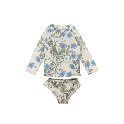 Wholesale China Manufacture Children's UV Suit Texture Material Lining Upf50+ Filter UV Bikini Sets
