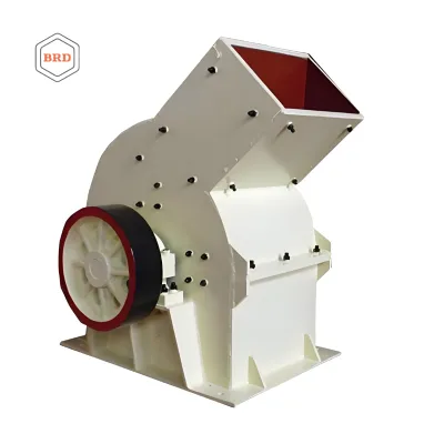BRD Small PLC Controlled Hammer Mill Engine AC Motor Max.70t/h Capacity Mining Ore Processing