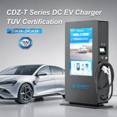 New Smart 160kW DC EV Fast Charger 55 Inch Advertising Screen LCD Display 4G WiFi LAN OCPP 1.6J Commercial EVSE