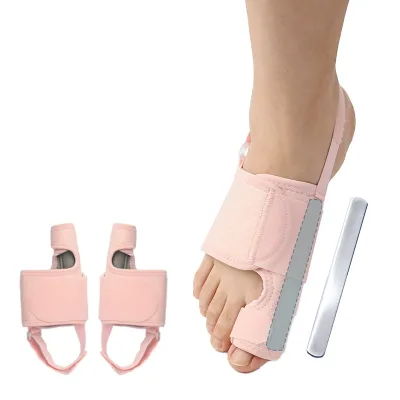 HWF-0128#Thumb Toe Corrector Heel Bone Overlapping Foot Hook and Loop Fasteners Correct the Protective Gear