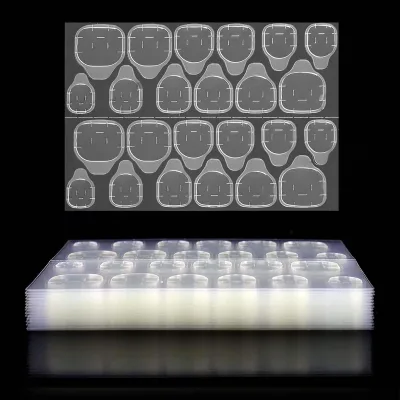 Wholesale 24 PCS Nail Adhesive Tabs Press on Nail False Nails Sticker Jelly Glue