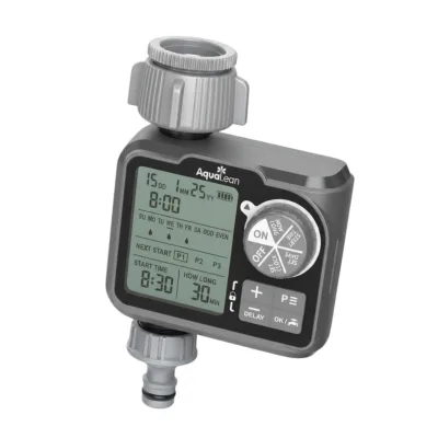 Hose Faucet Timer LCD Display Manual On Durable Plastic Garden Irrigation System