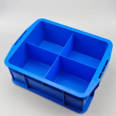 Direct Factory Sale Large Plastic Turnover Boxes with High Storage Capacity Made Recycled Materials