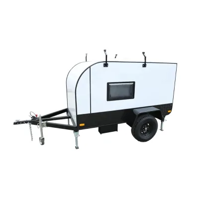 Ecocampor Freestyle Exclusive DIY Mini Camper Trailer Standard Version-Travel-friendly RV Made From Aluminum and Fiberglass