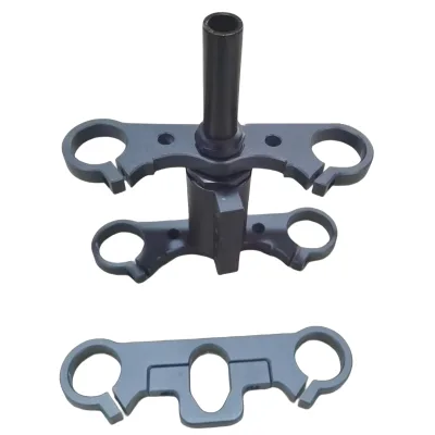 Easy to Assemble High Quality Scooter Spare Parts Aluminium Alloy Electric Scooter Front Shock Fixed Plate for Adult