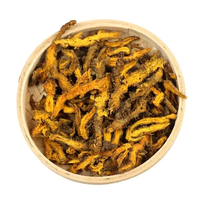 Huang Lian Clean Dried Natural Bitter Taste Coptis Chinensis Roots Slices Coptis Root Cut
