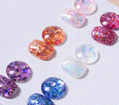 CCO Factory Price Glitter 3 in 1 Acrylic Dipping Powder Color Match One Step Gel Nail Polish