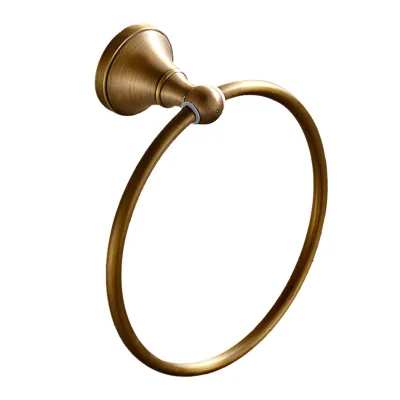 Modern Stainless Steel Hotel Towel Holder Wall Mounted Round Towel Ring