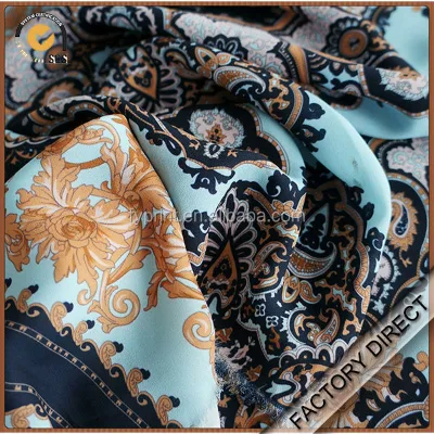 Factory Direct Silk Crepe De Chine Custom Printed for Dress Fabric 45"/55" (Silk CDC)