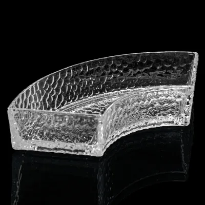 Machine Made Dessert Glasses Antique Crystal Dishes Glass Fruit Dish