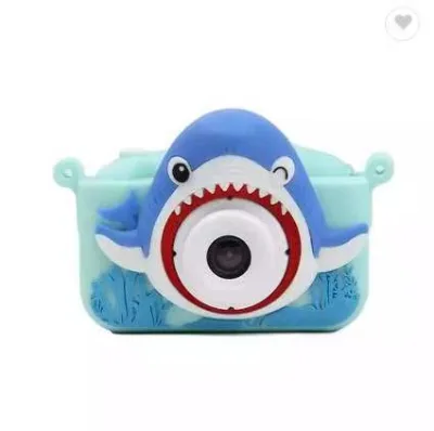 Digital Video Recording Fun Cartoon Animals Dinosaur Cover Child Children Dual Lens Selfie Best Christmas Gift Kids Camera