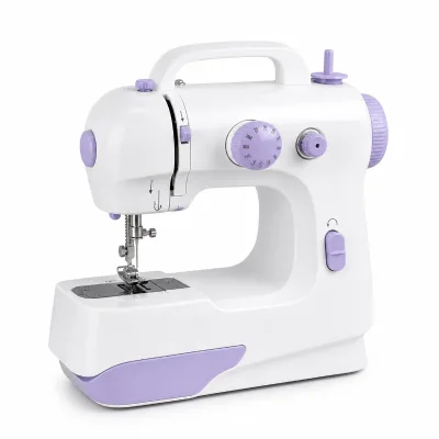 EB China Retail Ready Mini Sewing Machine with Color Box Package for Supermarket Gift and Online Reseller Sales
