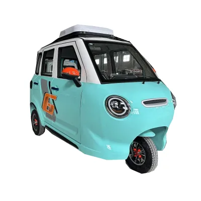 Taxi Motor Tricycle 3-Wheel Gasoline Passenger Trike 200CC Motorcycle